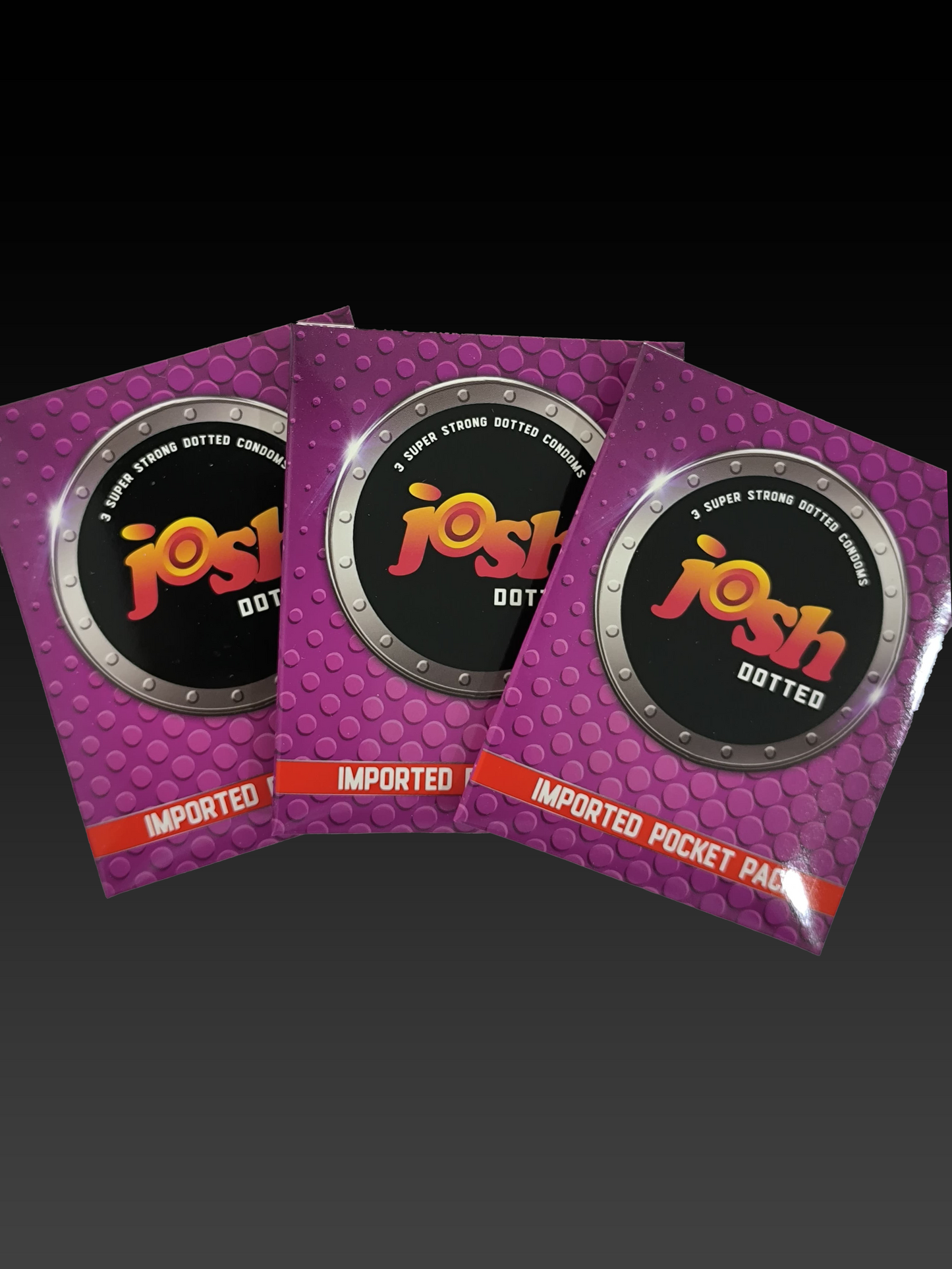 Josh Dotted Condoms (12 Condoms Packing)