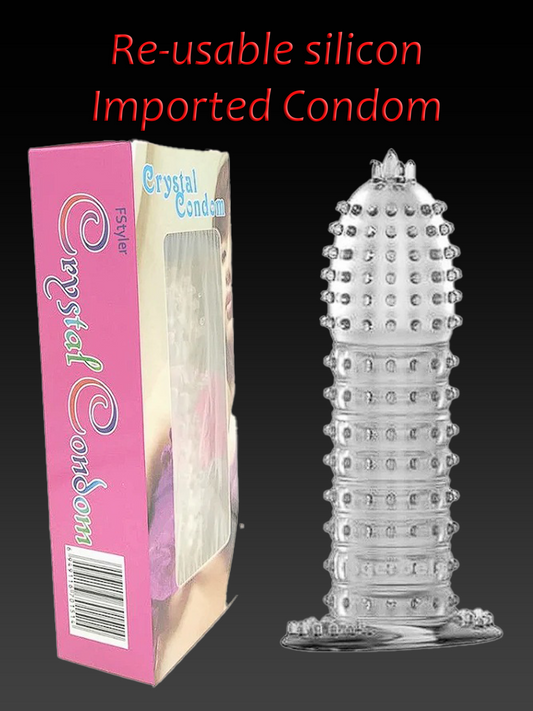 0 Reusable Penis Extender Condom 6.5 Inches