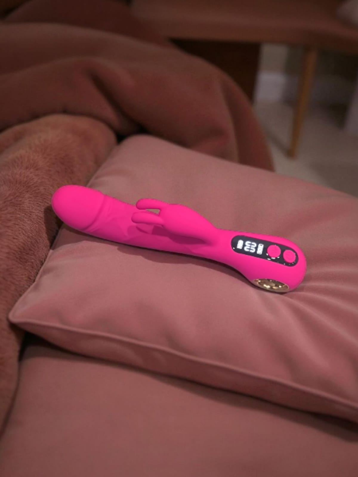 0 Rabbit Vibrator Dual - Silicon 8 Modes Vibration