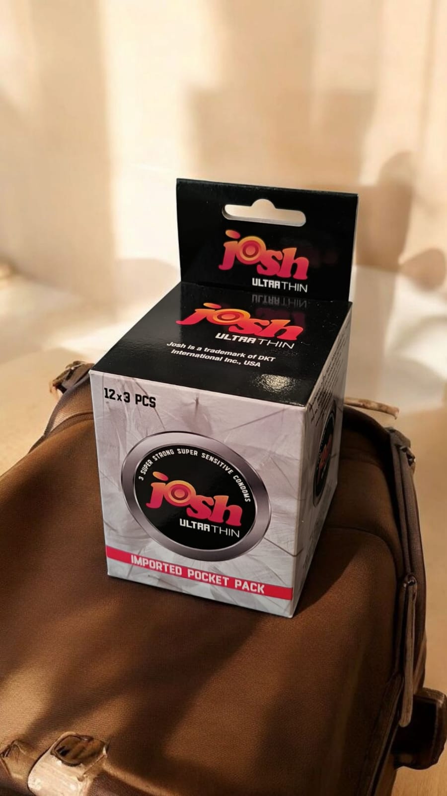 Dispenser Josh Ultra Thin Condoms (36 Condoms)